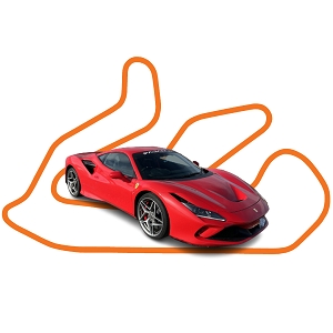 LEDENON STAGE DE PILOTAGE FERRARI F8 TRIBUTO PISTE COMPETITION<br>