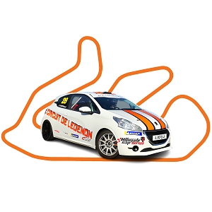 LEDENON BAPTEME PEUGEOT 208 RACING CUP PISTE COMPETITION<br>