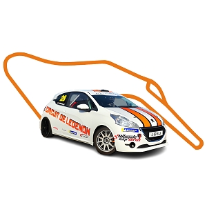 LEDENON BAPTEME PEUGEOT 208 RACING CUP PISTE CLUB<br>