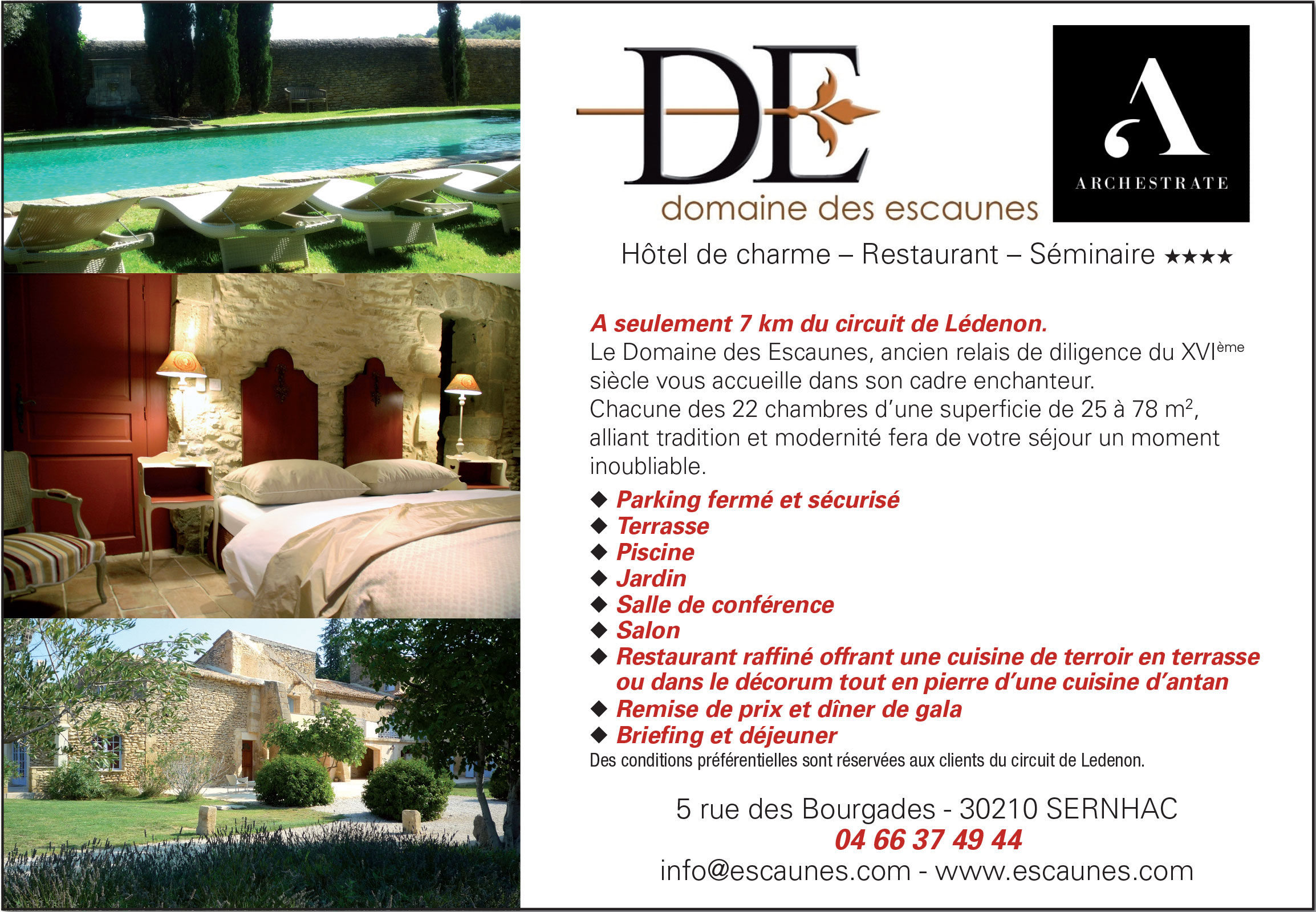 domaine des escaunes