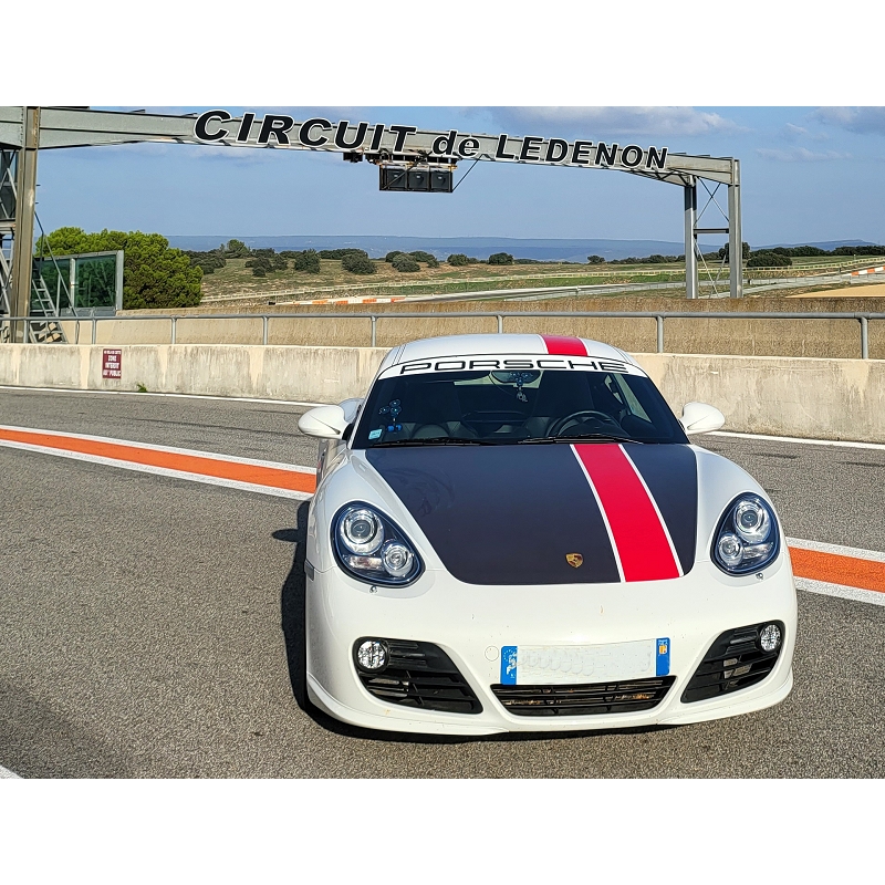 bapteme porsche cayman s piste competition 