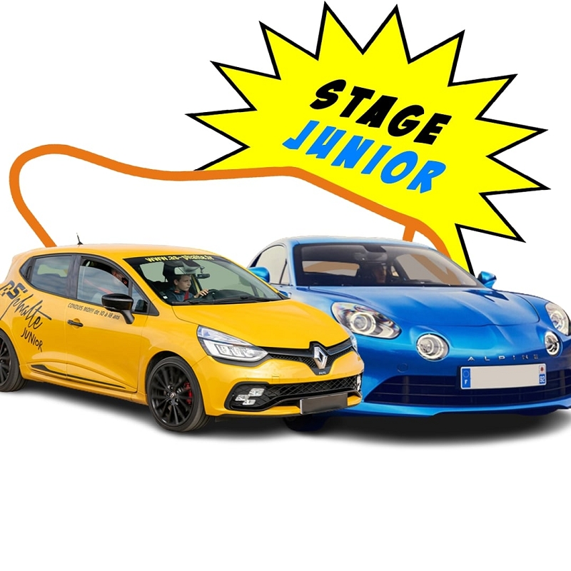 duo clio rs et alpine  a partir de 11 ans 