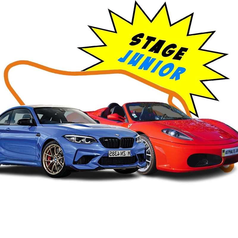 duo bmw m2 et ferrari a partir de 14 ans 