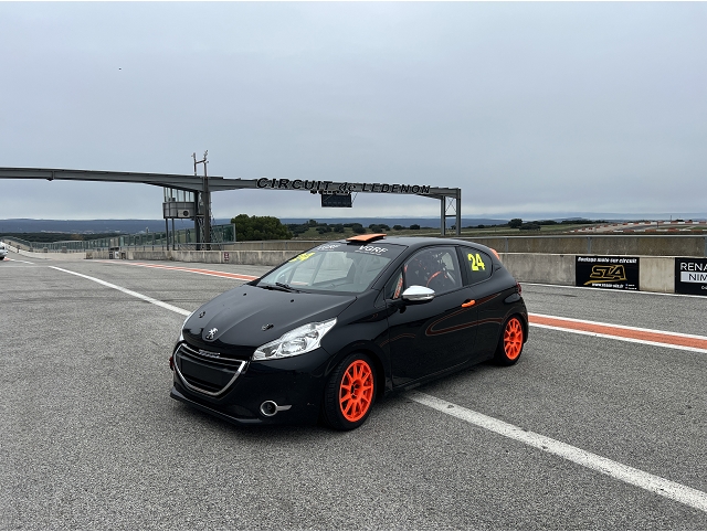 stage de pilotage 208 cup piste club 