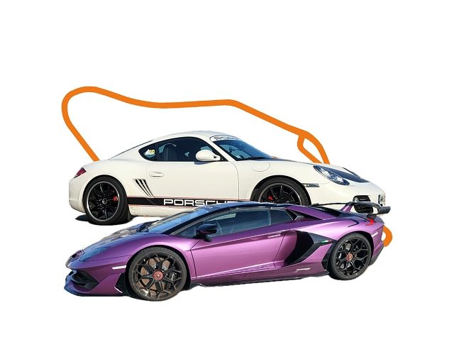 stage de pilotage duo volant porsche cayman s et lamborghini huracan piste club 