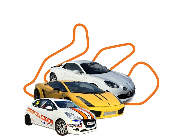 stage de pilotage duo volantalpine a110 et lamborghini gallardo et bapteme 208 piste competition 